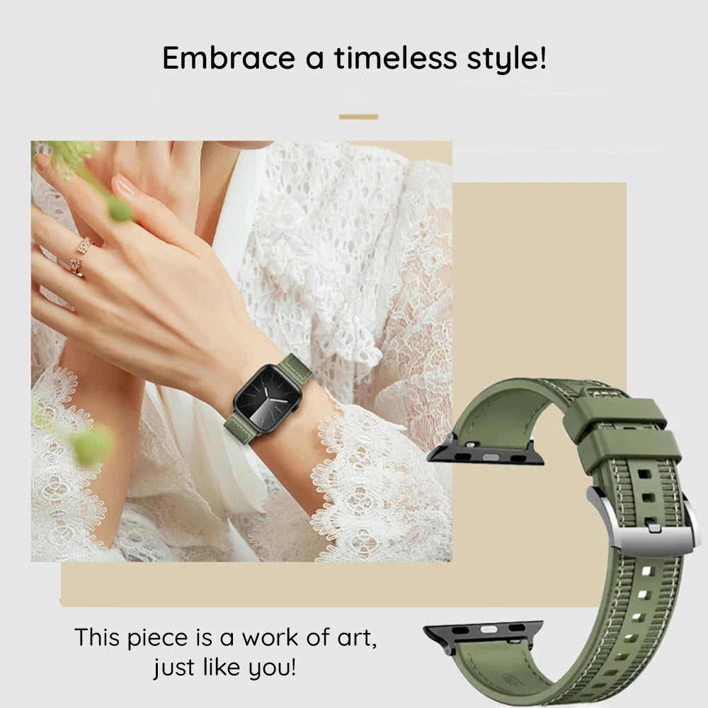 Remen Techsuit W051 za Huawei Watch / Xiaomi Watch Series, 22mm, Sivi