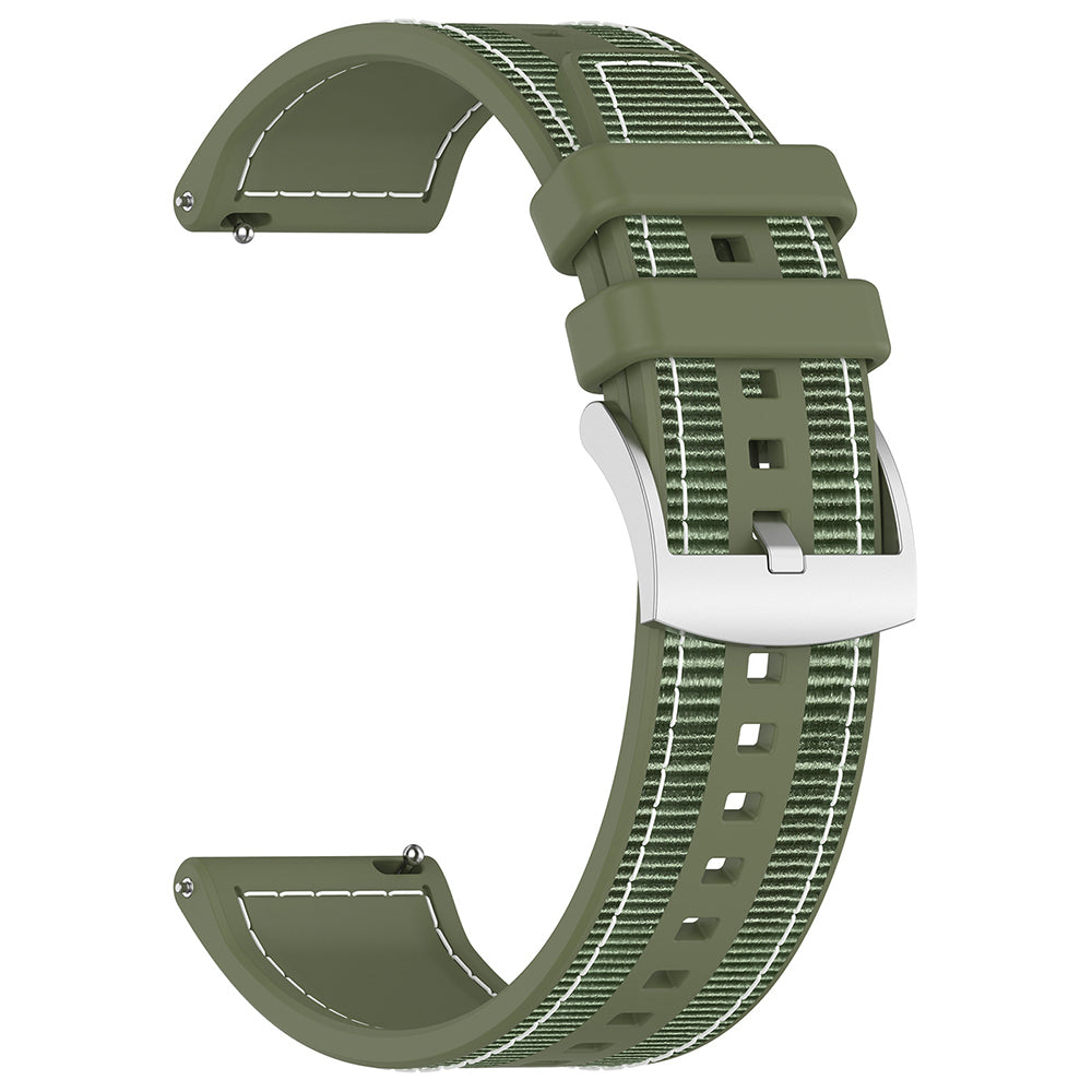 Remen Techsuit W051 za Huawei Watch / Xiaomi Watch Series, 22mm, Zelena
