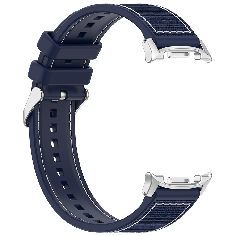 Techsuit W051 remen za Samsung Galaxy Watch8 / Watch8 Classic Series, Tamnoplava