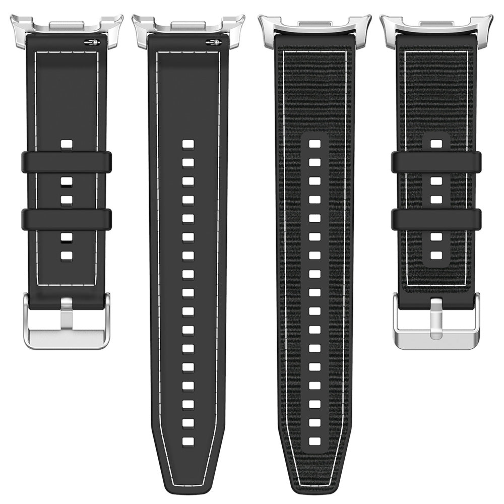 Curea Techsuit W051 za Samsung Galaxy Watch8 / Watch8 Classic Series, Crna