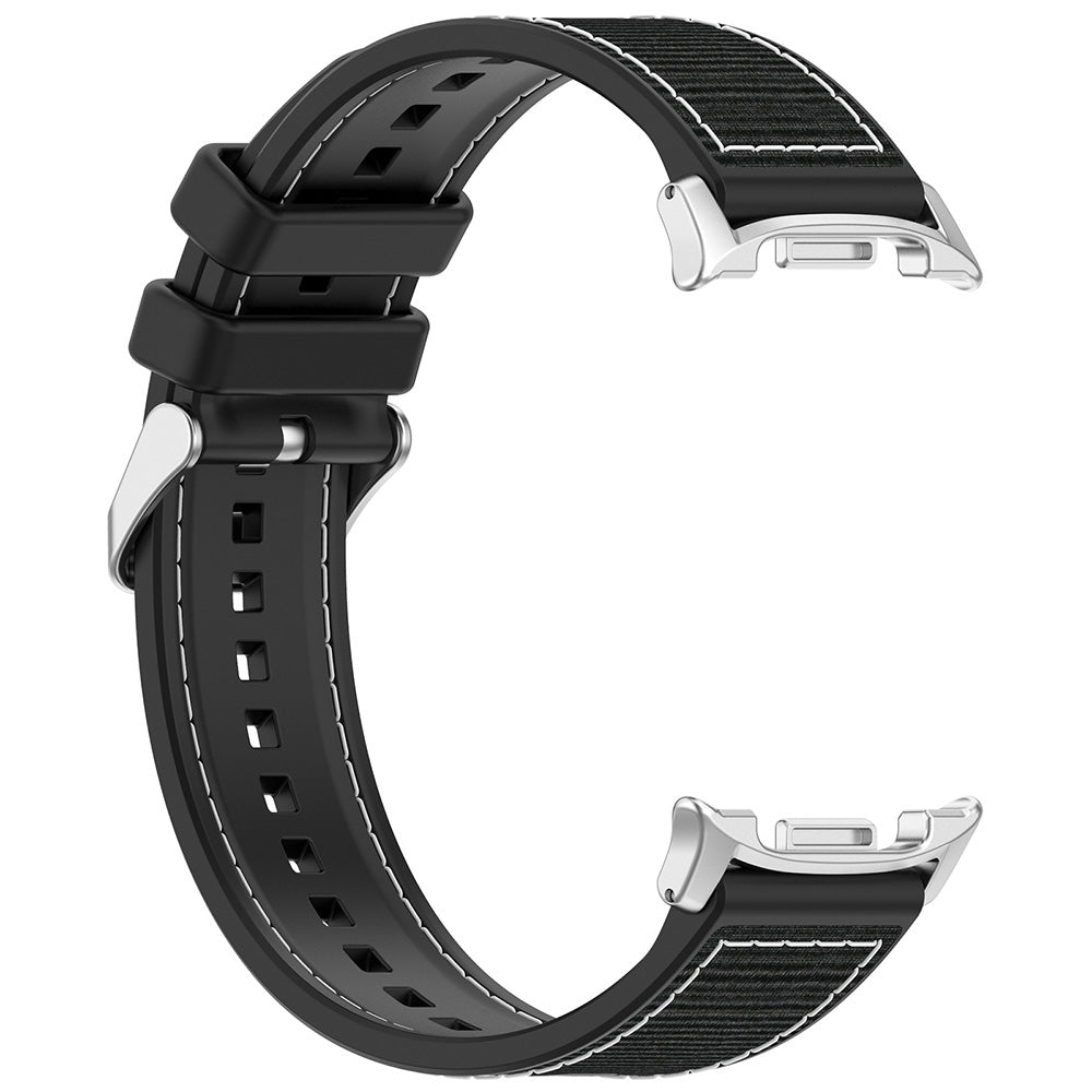 Curea Techsuit W051 za Samsung Galaxy Watch8 / Watch8 Classic Series, Crna