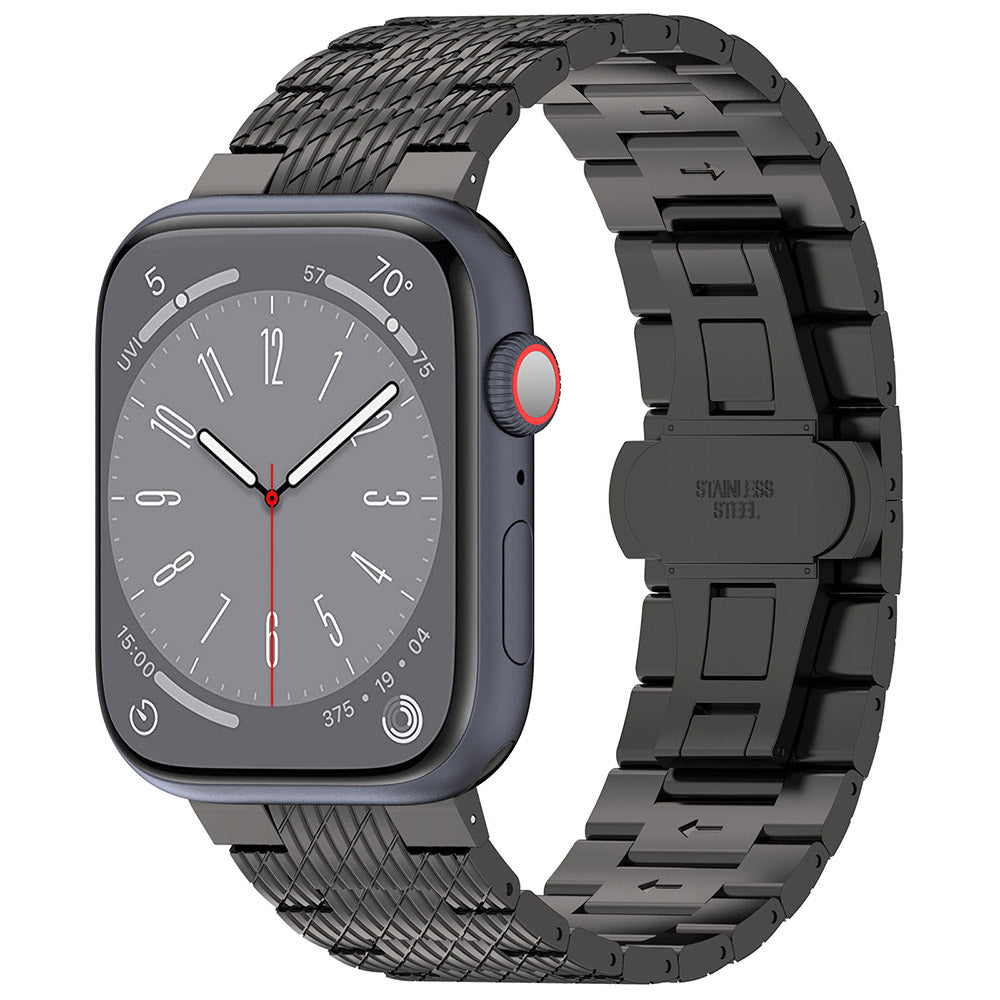 Remen Techsuit W052 za Apple Watch 42mm / 41mm / 40mm / 38mm seriju, Crni