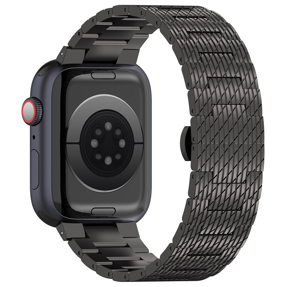 Remen Techsuit W052 za Apple Watch 42mm / 41mm / 40mm / 38mm seriju, Crni
