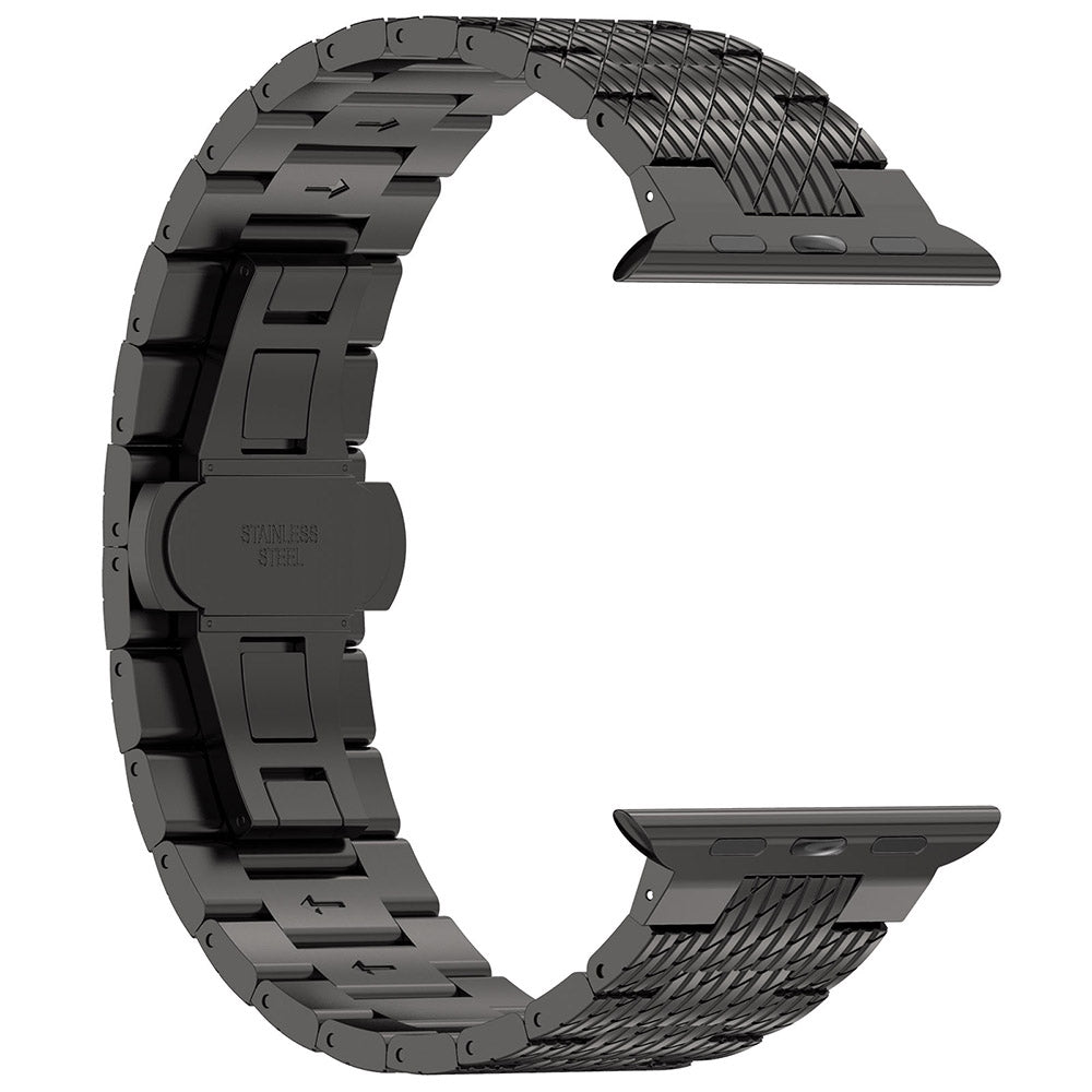 Remen Techsuit W052 za Apple Watch 42mm / 41mm / 40mm / 38mm seriju, Crni