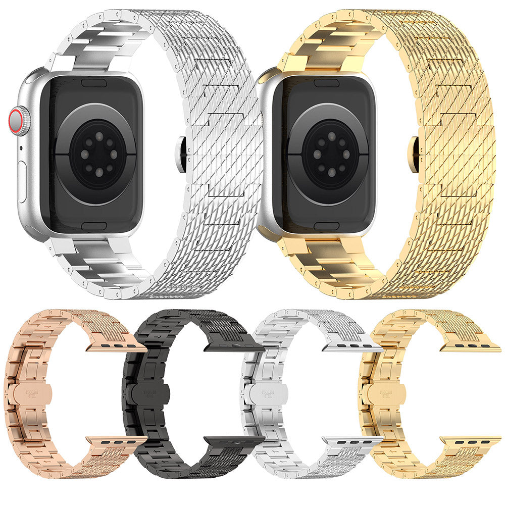 Remen Techsuit W052 za Apple Watch 49mm / 46mm / 45mm / 44mm / 42mm serije, Srebrni