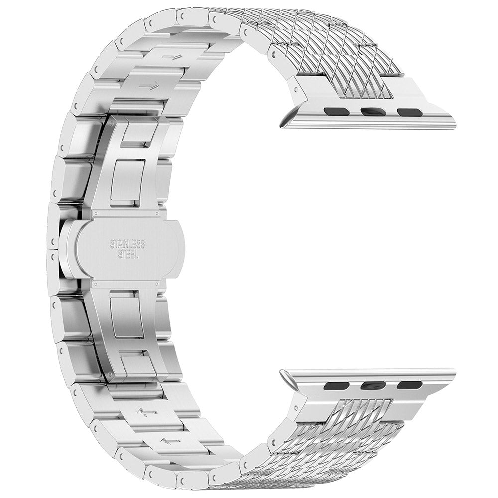 Remen Techsuit W052 za Apple Watch 49mm / 46mm / 45mm / 44mm / 42mm serije, Srebrni