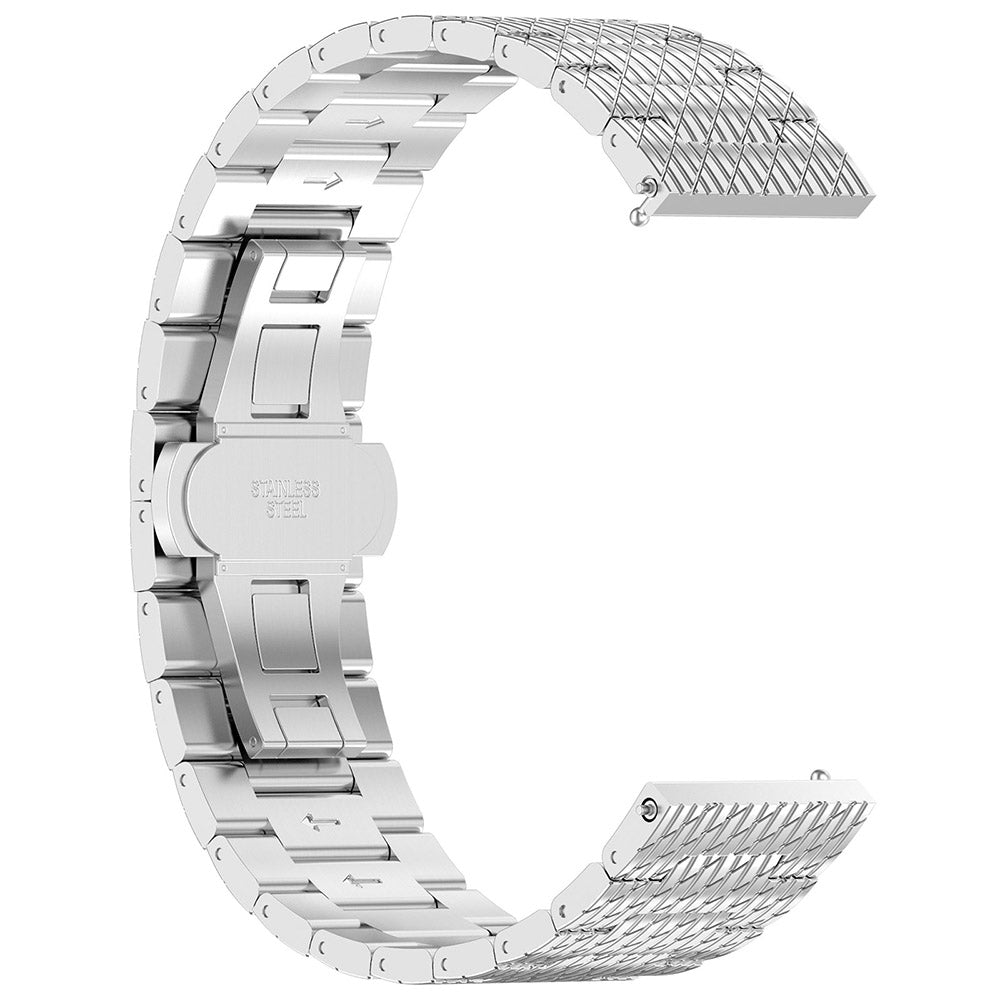 Remen Techsuit W052 za Samsung Galaxy Watch / Huawei Watch Series, 20mm, Srebrni