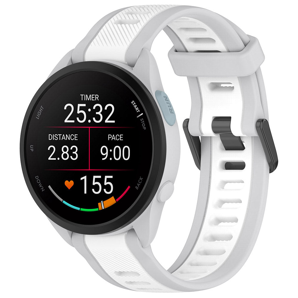 Curea Techsuit W053 za Huawei Watch / Garmin Watch seriju, 18mm, Bijela
