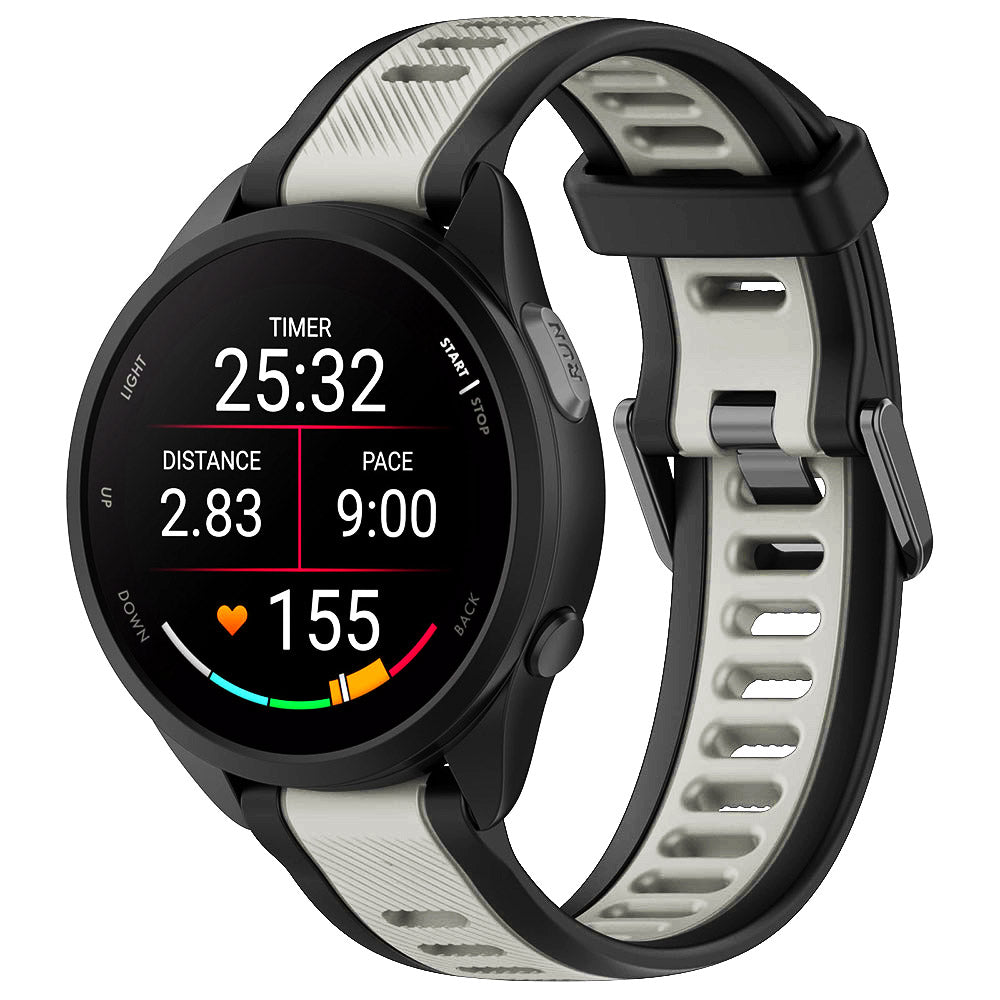 Remen Techsuit W053 za Huawei Watch / Garmin Watch seriju, 18mm, Siva