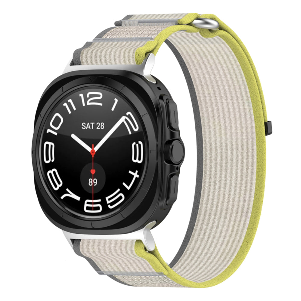 Techsuit W054 remen za Samsung Galaxy Watch Ultra, Žuto Sivi