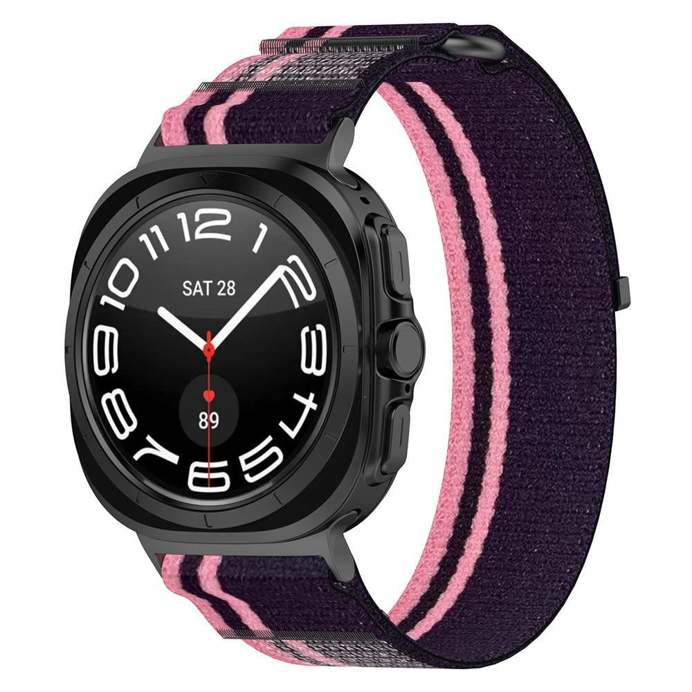 Remen Techsuit W054 za Samsung Galaxy Watch Ultra, Crno-rozi