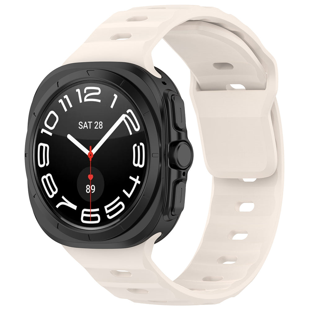 Techsuit W055 remen za Samsung Galaxy Watch Ultra, Bež