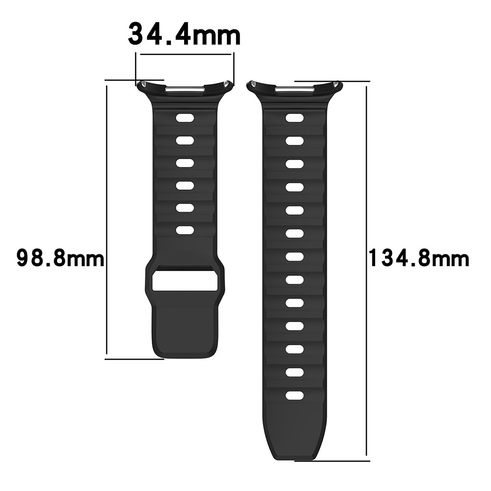 Curea Techsuit W055 za Samsung Galaxy Watch Ultra, Siva