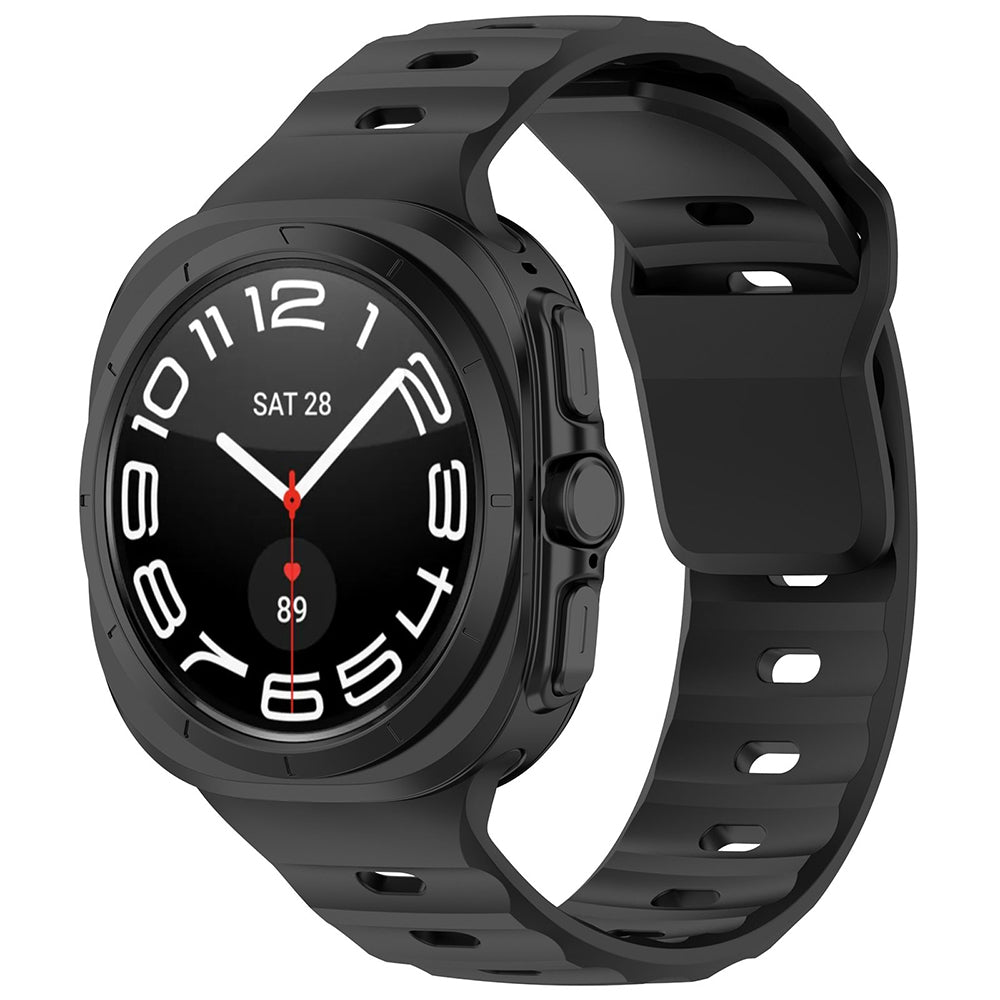 Techsuit W055 remen za Samsung Galaxy Watch Ultra, Crni