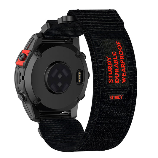 Remen Techsuit W057 za Garmin Instinct / Approach / Fenix seriju satova, 20mm, Crni