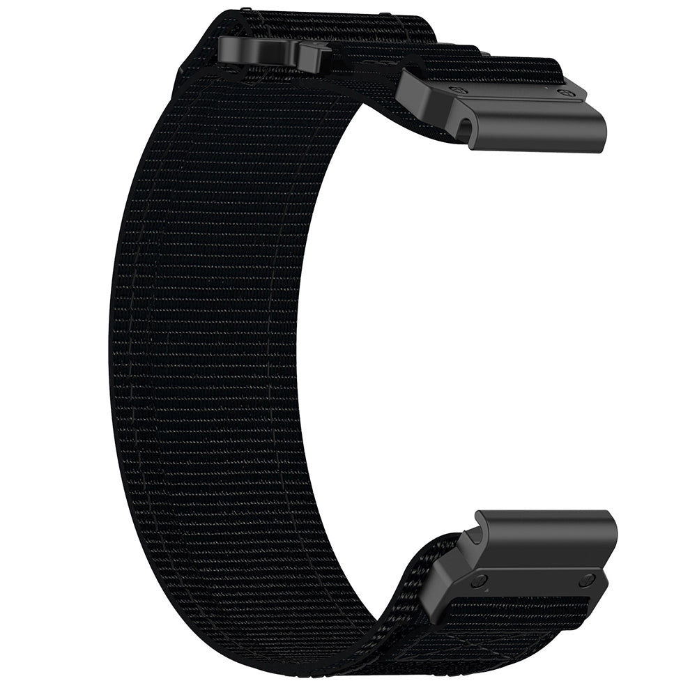 Remen Techsuit W057 za Garmin Watch Fenix seriju, 26mm, Crni