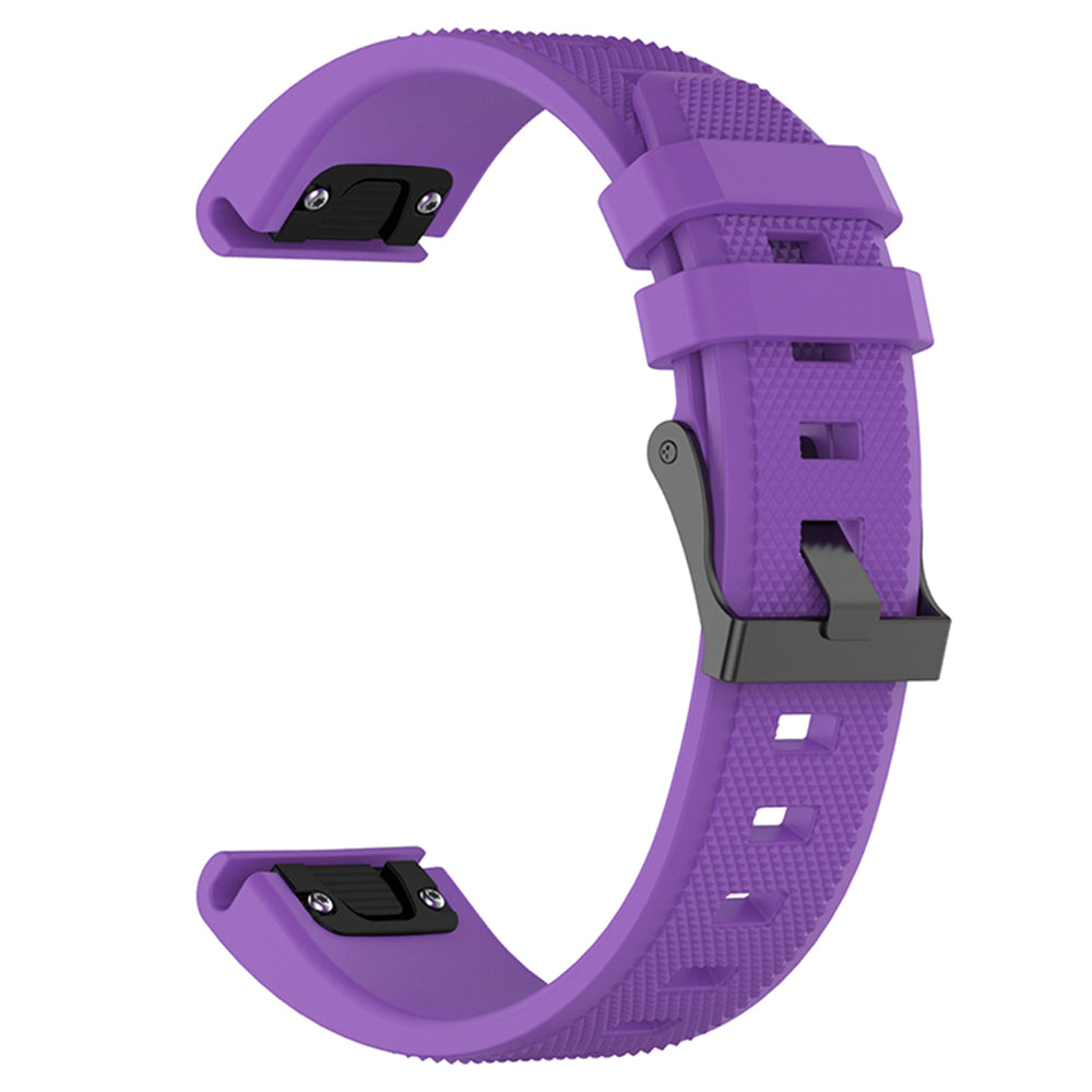 Curea Techsuit W058 za Garmin Watch Fenix seriju, 26mm, Ljubičasta