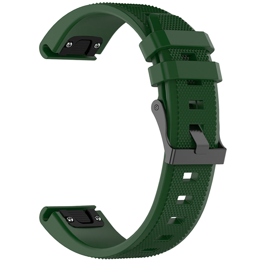 Remen Techsuit W058 za Garmin Watch Fenix seriju, 26mm, Tamno zelena