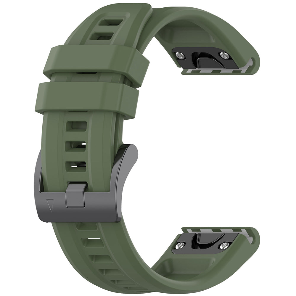Curea Techsuit W060 za Garmin Instinct / Approach / Fenix Watch Series, 20mm, Tamno Zelena