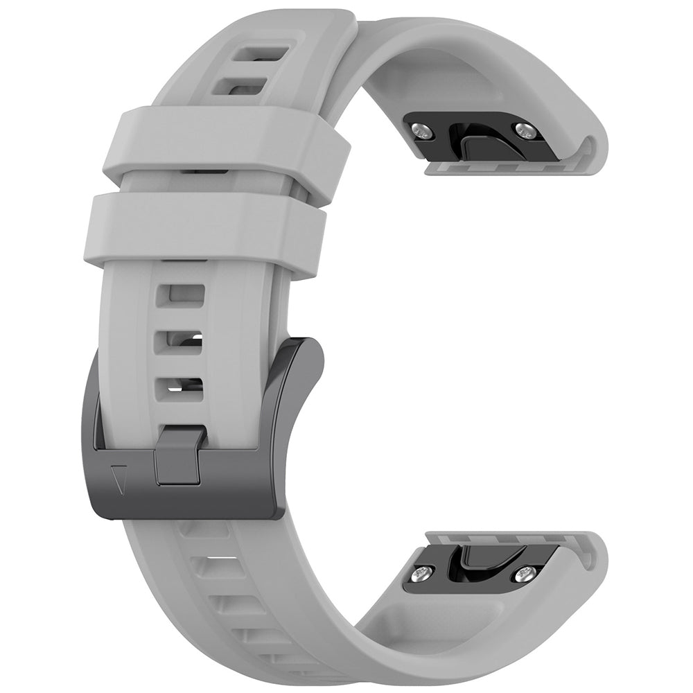 Techsuit W060 remen za Garmin Watch Fenix seriju, 26mm, sivi