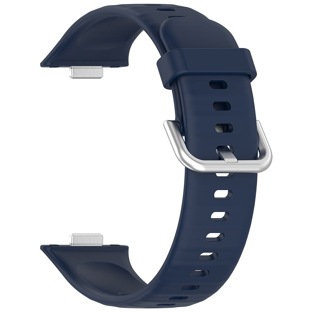 Techsuit remen W061 za Huawei Watch Fit 5 Pro / Fit 5 / Fit 4 Pro / Fit 4 / Fit 3, Tamnoplava