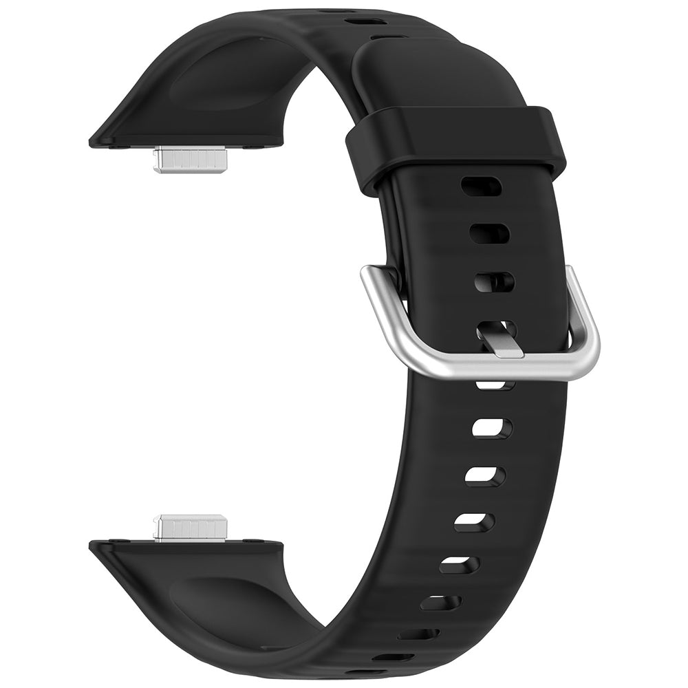 Techsuit remen W061 za Huawei Watch Fit 5 Pro / Fit 5 / Fit 4 Pro / Fit 4 / Fit 3, Crna