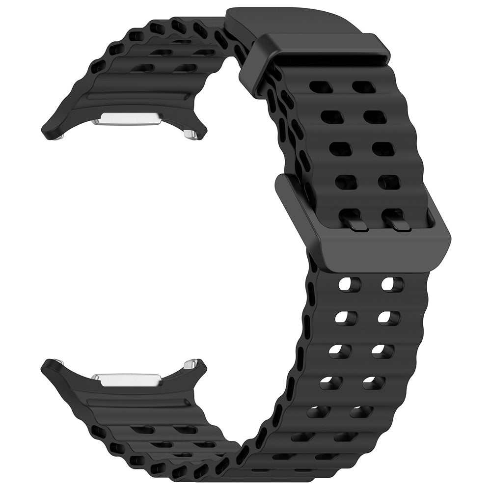 Curea Techsuit W062 za Samsung Galaxy Watch Ultra, Crna