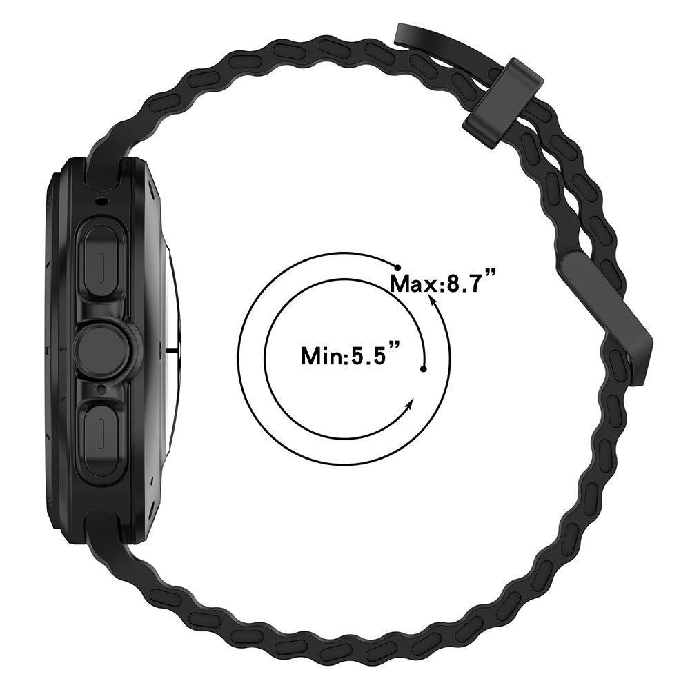 Remen Techsuit W062 za Samsung Galaxy Watch Ultra, Tirkiz