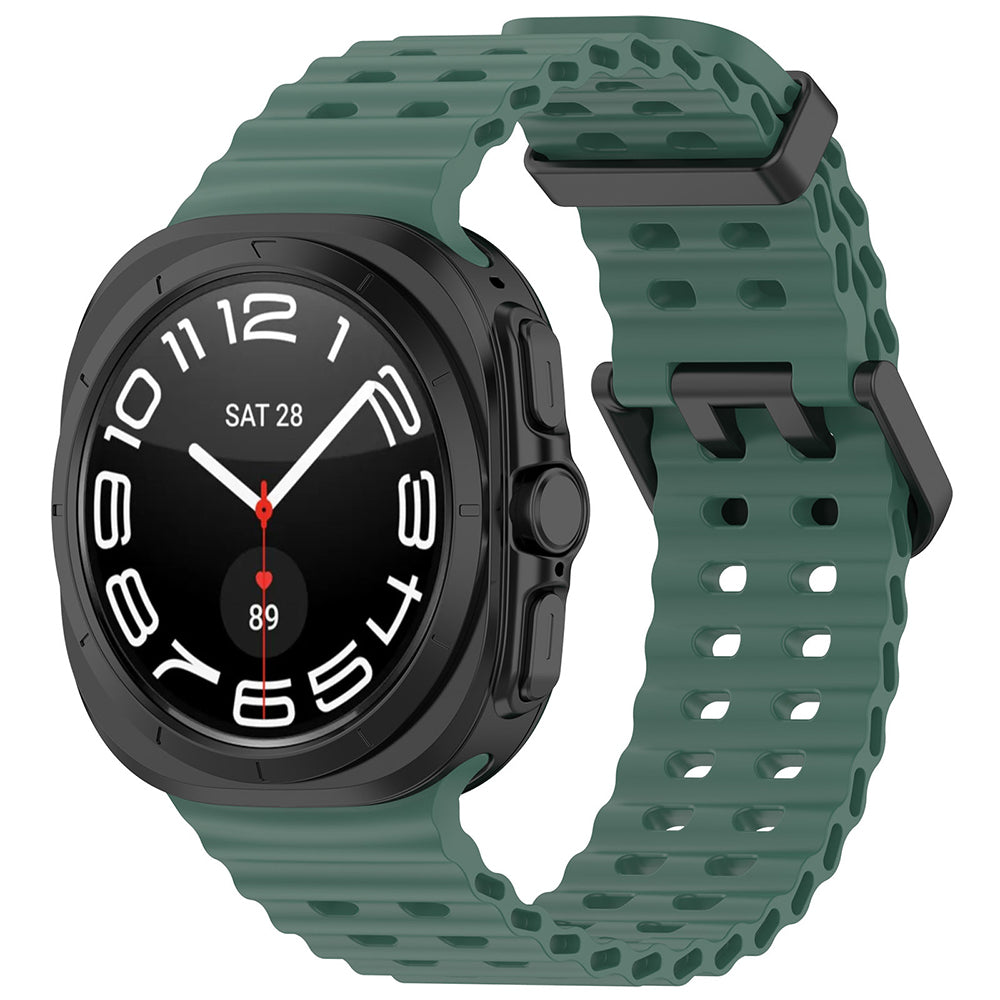 Curea Techsuit W062 za Samsung Galaxy Watch Ultra, Zelena