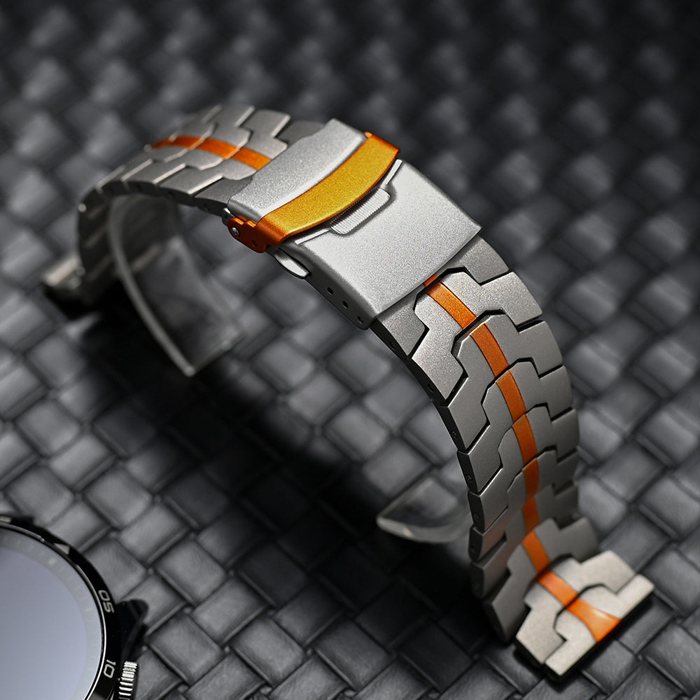 Narukvica Techsuit W063 za Huawei Watch / Xiaomi Watch Series, Narančasta