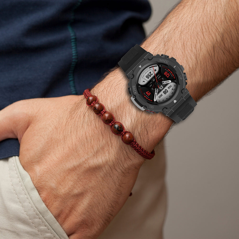 Remen Techsuit W067 za Amazfit T-Rex 2, Tamno Zelen