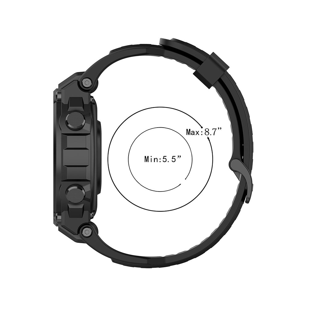 Remen Techsuit W067 za Amazfit T-Rex Pro / T-Rex, Tamnoplav