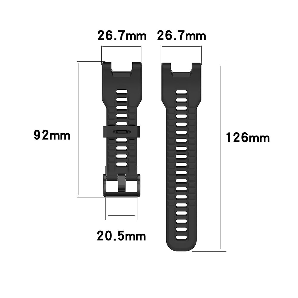 Remen Techsuit W067 za Amazfit T-Rex Pro / T-Rex, Sivi