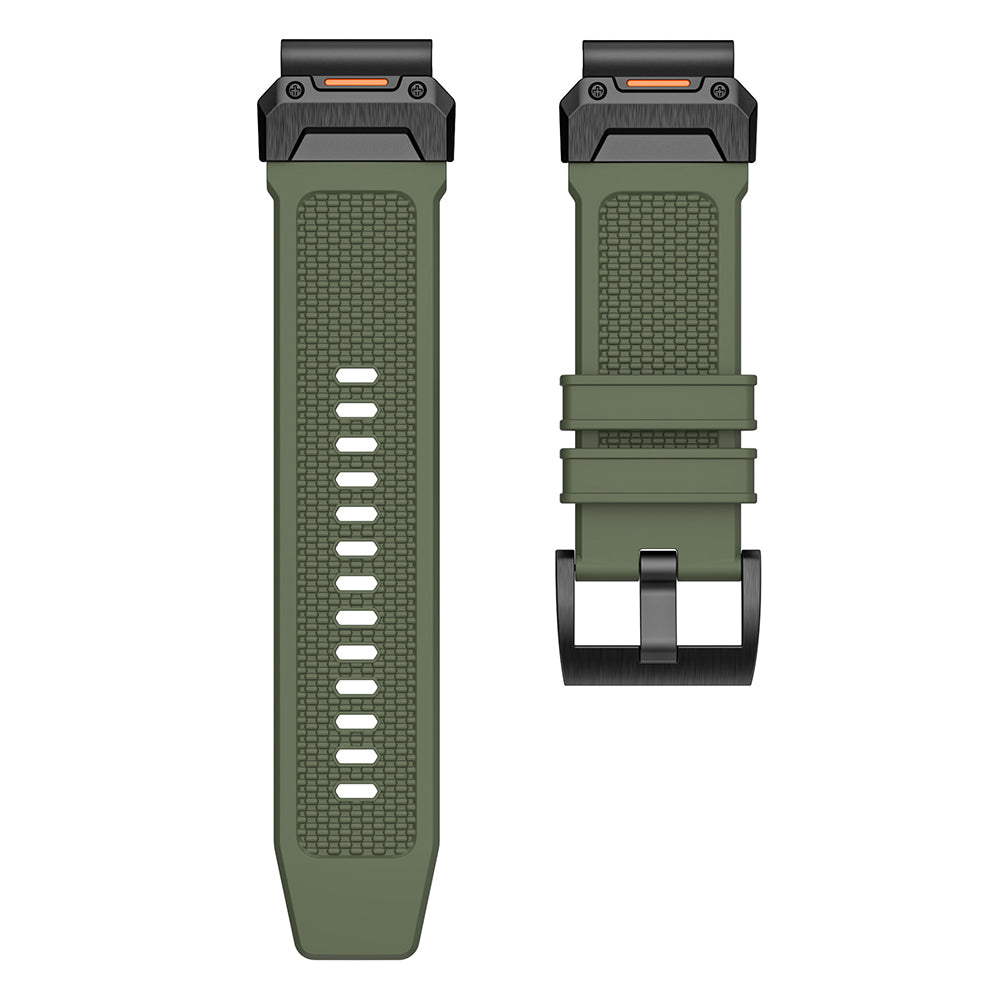 Remen Techsuit W068 za Garmin Watch Fenix / Forerunner Series, 22mm, Crni