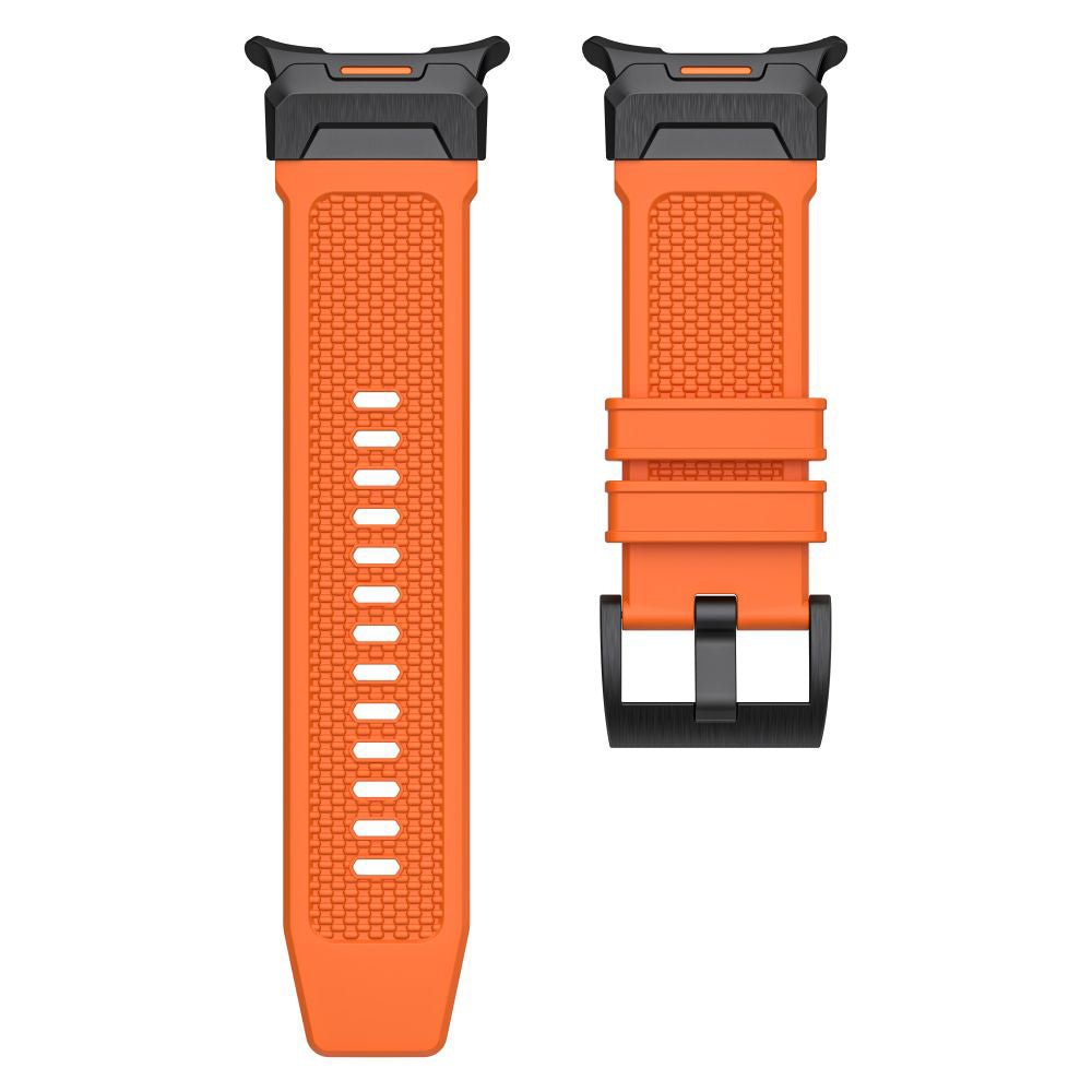 Remen Techsuit W068 za Samsung Galaxy Watch Ultra, Crno-narančasti