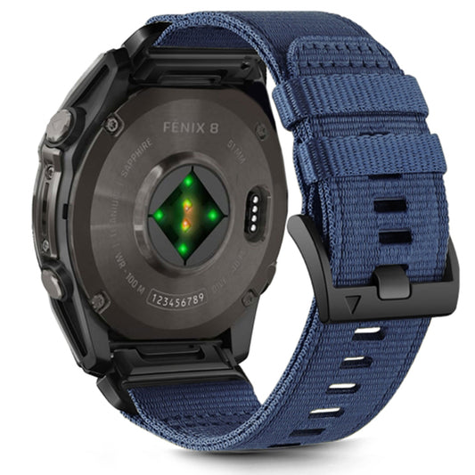 Techsuit W070 remen za Garmin Watch Fenix / Forerunner / Approach seriju, 22mm, tamnoplav