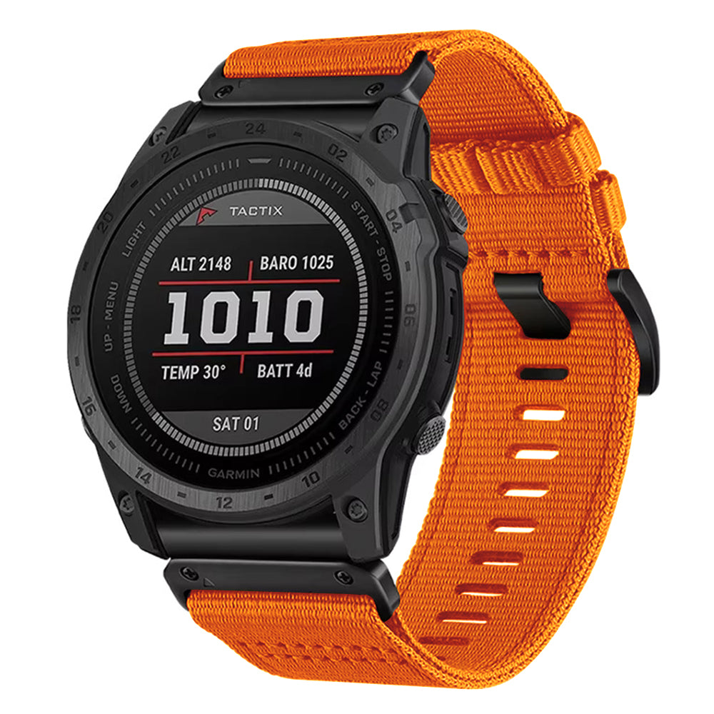Remen Techsuit W070 za Garmin Watch Fenix / Forerunner / Approach Series, 22mm, Narančasta