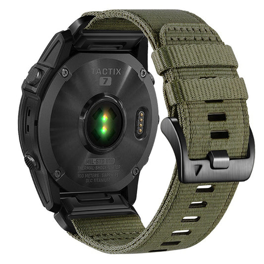 Techsuit W070 remen za Garmin Watch Fenix seriju, 26mm, tamno zelena