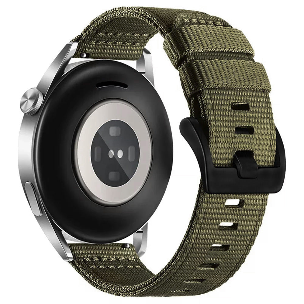 Remen Techsuit W070 za Samsung Galaxy Watch / Huawei Watch Series, 20mm, Tamno zelen