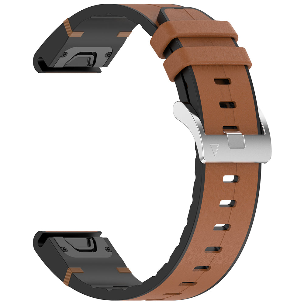 Remen Techsuit W071 za Garmin Instinct / Approach / Fenix Watch Series, 20mm, Smeđi