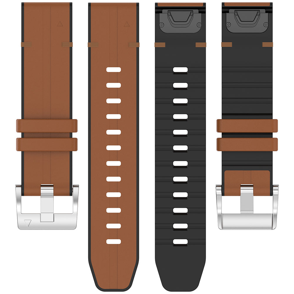 Remen Techsuit W071 za Garmin Instinct / Approach / Fenix Watch Series, 20mm, Smeđi