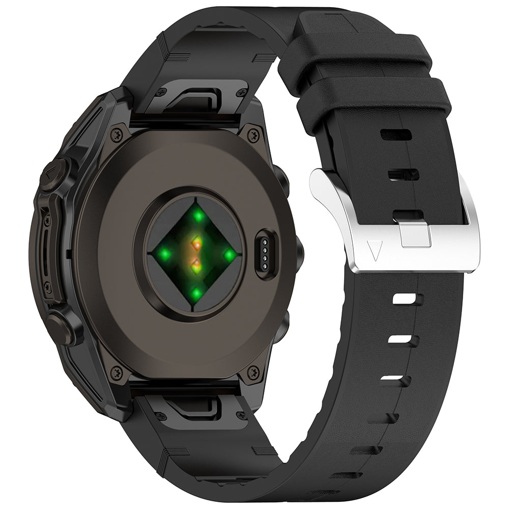 Remen Techsuit W071 za Garmin Instinct / Approach / Fenix seriju satova, 20mm, Crni