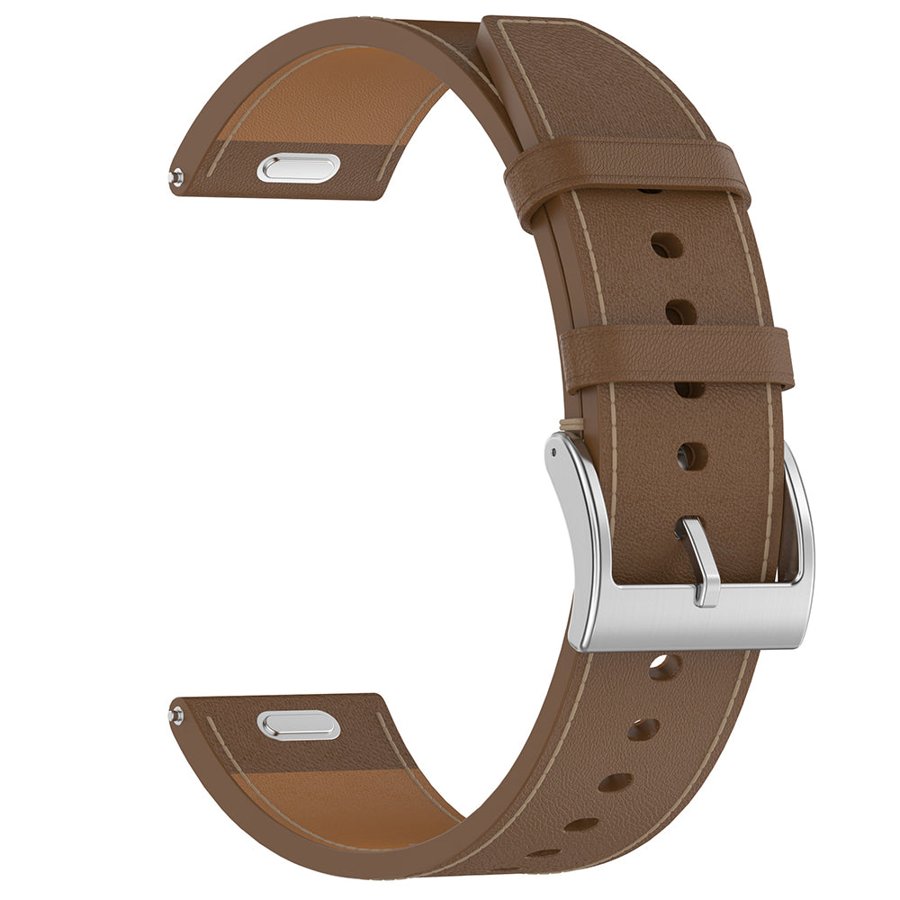 Techsuit W073 remen za Samsung Galaxy Watch / Huawei Watch Series, 22mm, smeđa