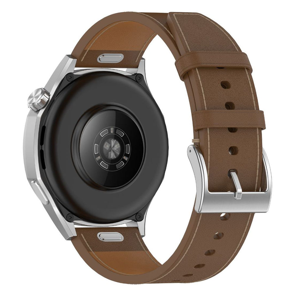 Techsuit W073 remen za Samsung Galaxy Watch / Huawei Watch Series, 22mm, smeđa