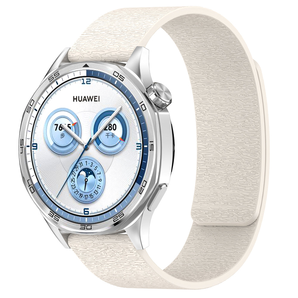 Remen Techsuit W074 za Samsung Galaxy Watch / Huawei Watch Series, 22mm, Bež