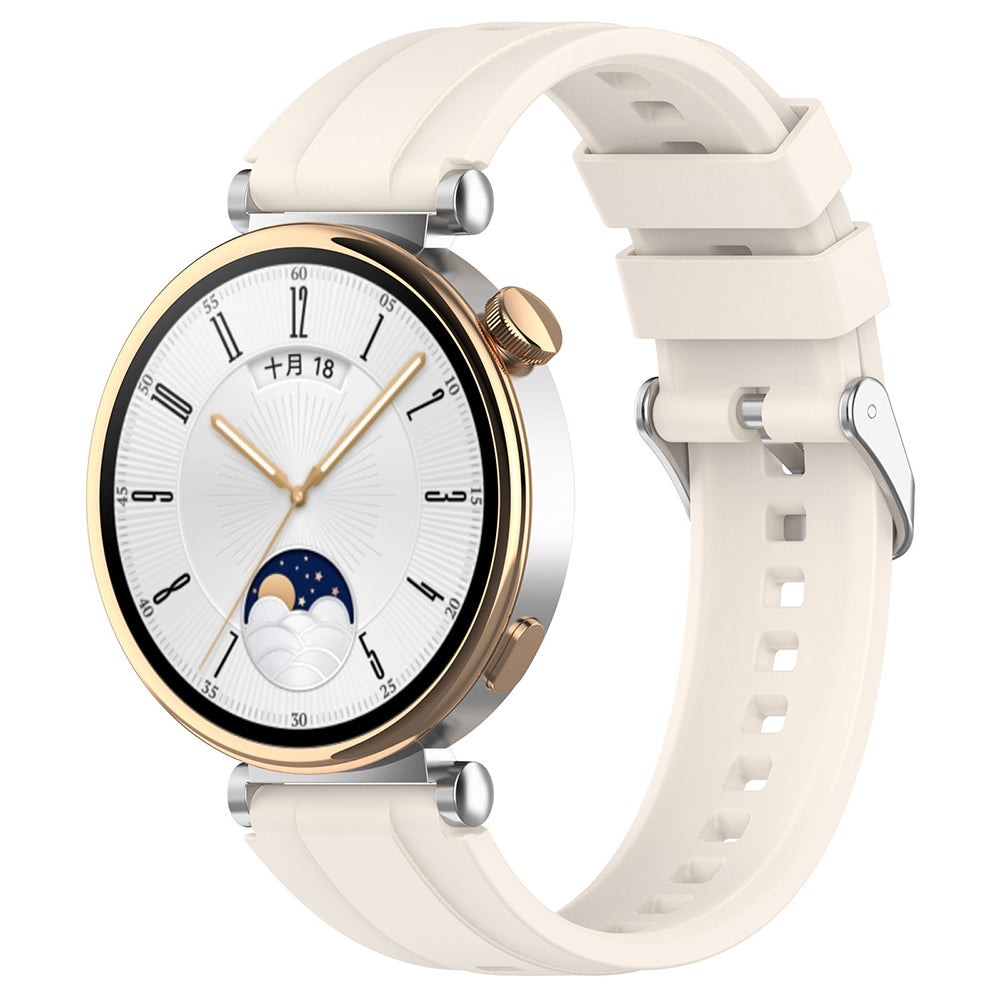Remen Techsuit W075 za Huawei Watch / Garmin Watch seriju, 18mm, Bež