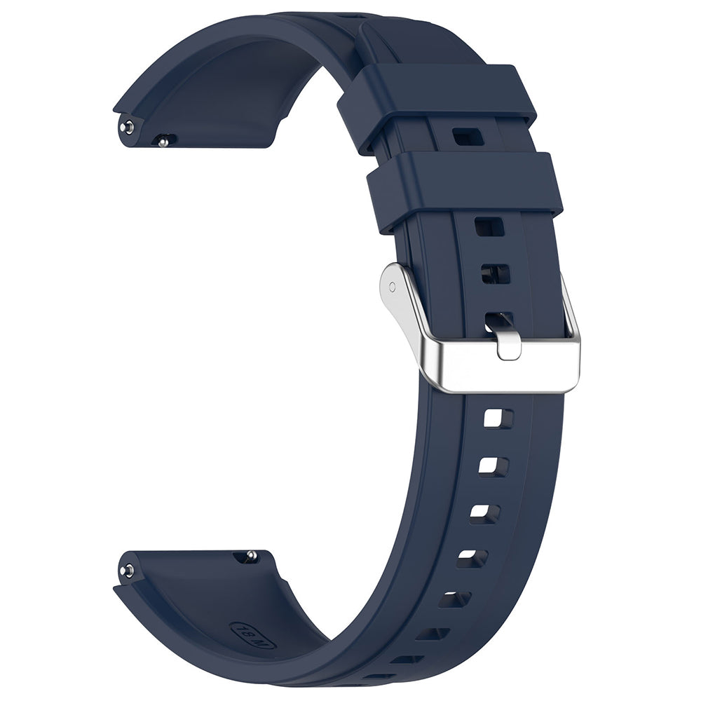Remen Techsuit W075 za Huawei Watch / Garmin Watch seriju, 18mm, Tamnoplav