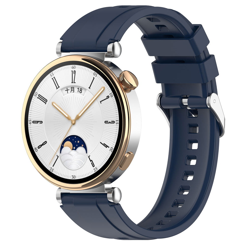 Remen Techsuit W075 za Huawei Watch / Garmin Watch seriju, 18mm, Tamnoplav