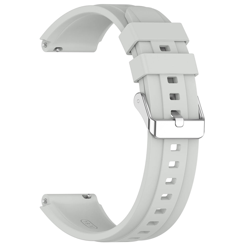 Remen Techsuit W075 za Huawei Watch / Garmin Watch seriju, 18mm, Siva