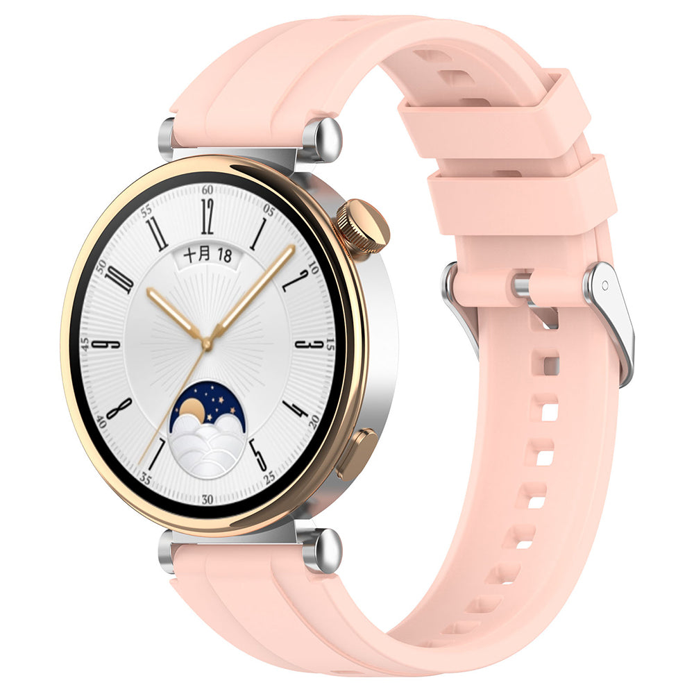 Remen Techsuit W075 za Huawei Watch / Garmin Watch seriju, 18mm, Roza